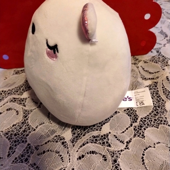 ✓Squishmallow 5” Sertina Polar Bear Claire's Exclusive Rainbow Ears - Picture 6 of 14